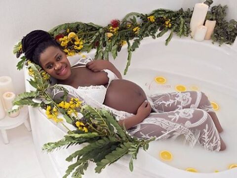 Zenande Mfenyana reveals her baby's gender